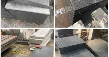 新乡 芝麻黑地铺石材