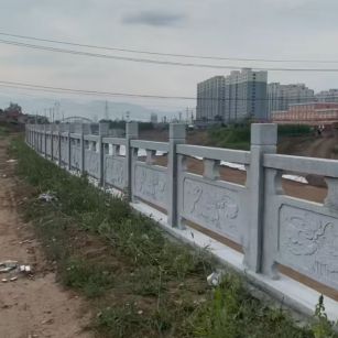 新乡 石材河道栏杆