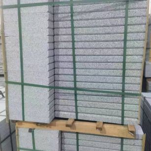 新乡 5公分芝麻白，倒斜角，室外楼梯踏步