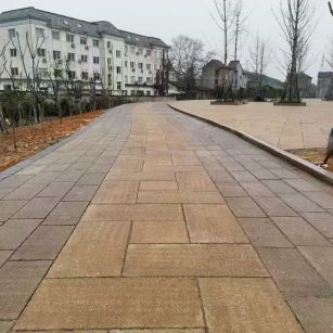 新乡仿古石铺装效果