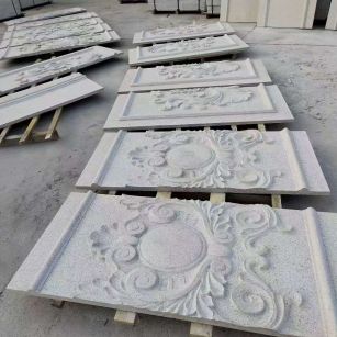 新乡 芝麻白干挂雕花板