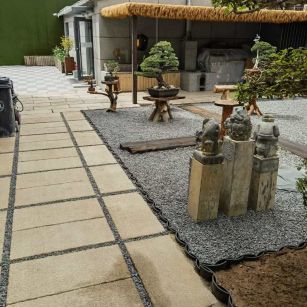 新乡仿古石铺装效果