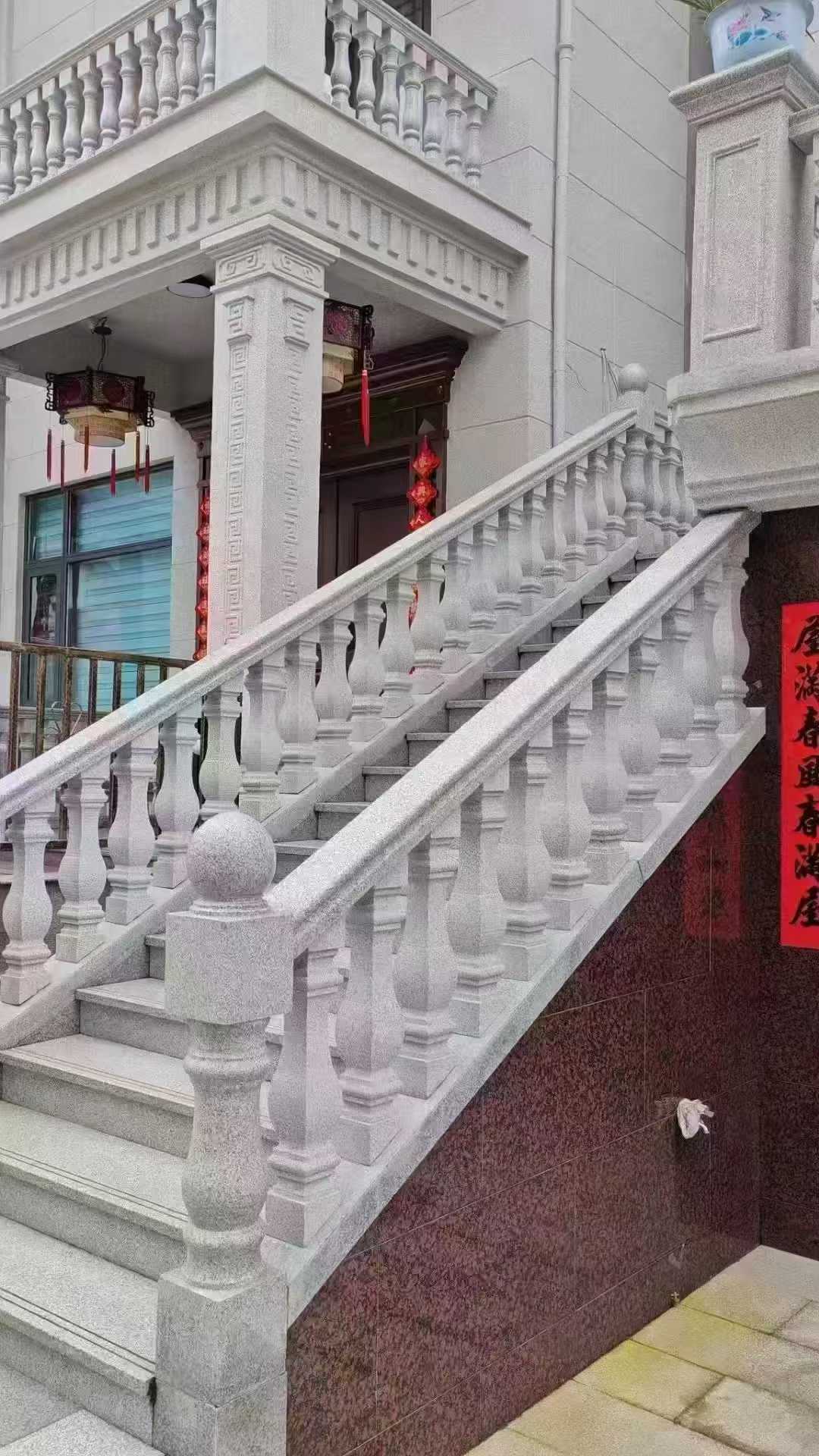 新乡 天然石材 阳台庭院护栏、栏杆
