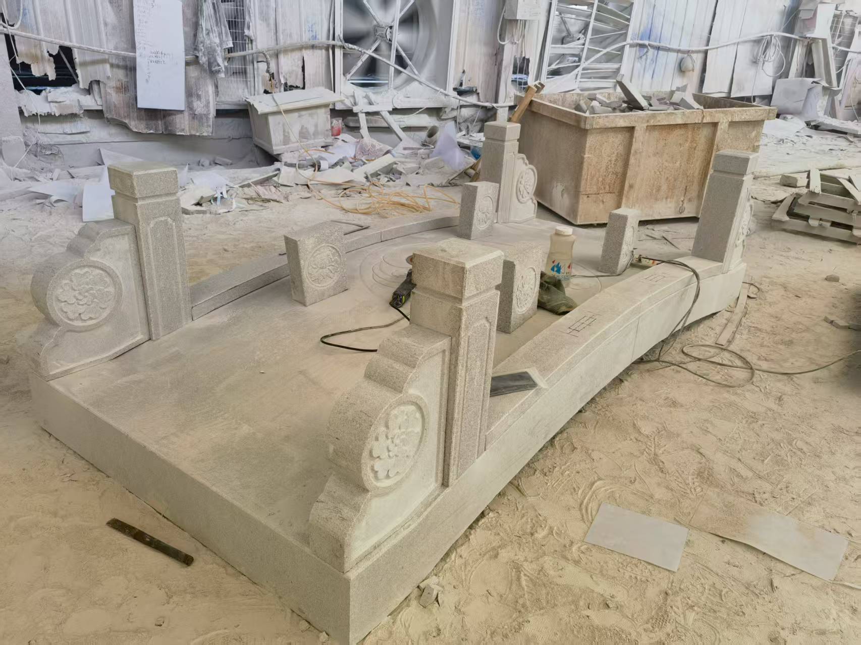 新乡 芝麻灰火烧面石桥-拼装