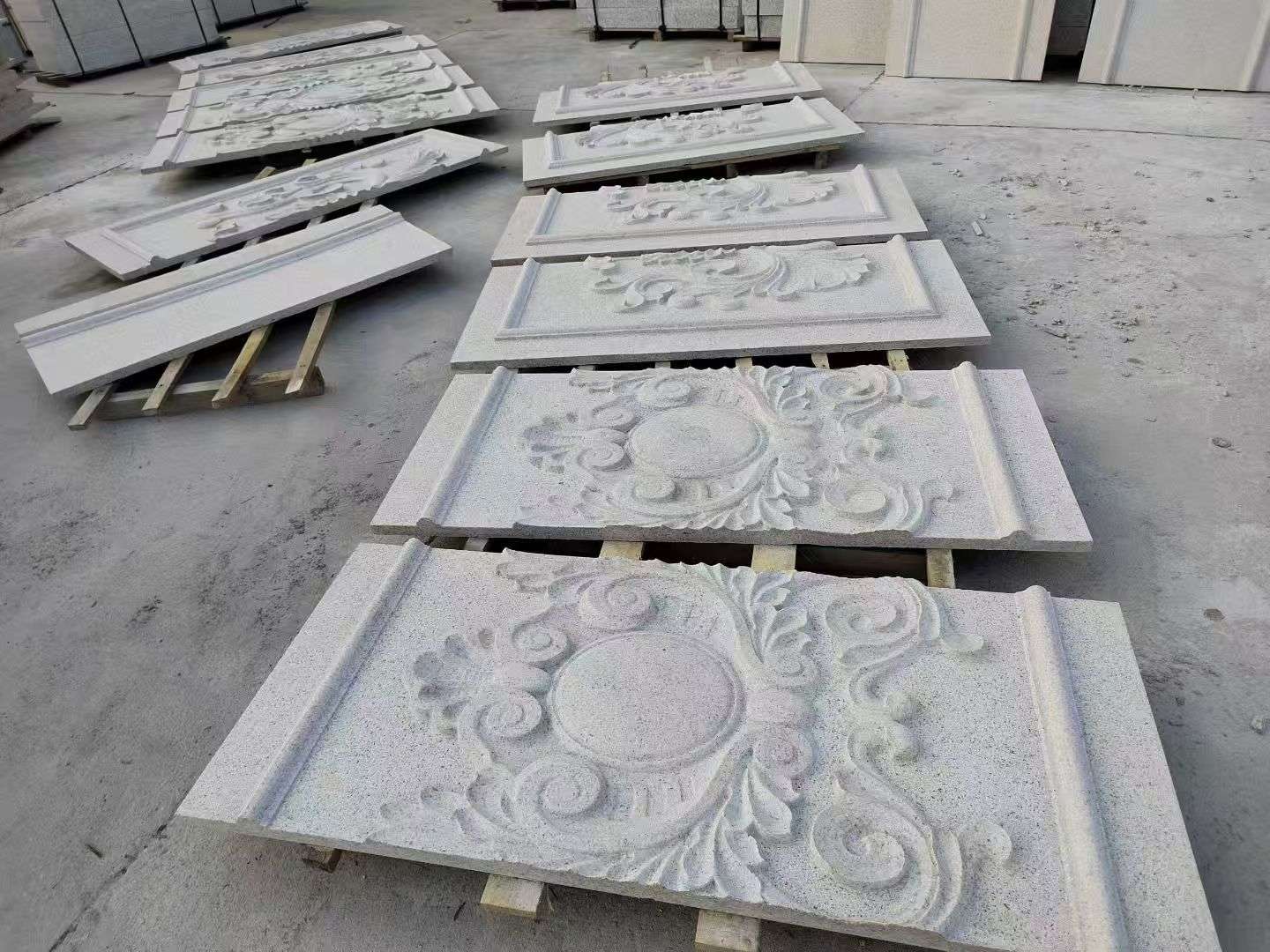 新乡 芝麻白干挂雕花板