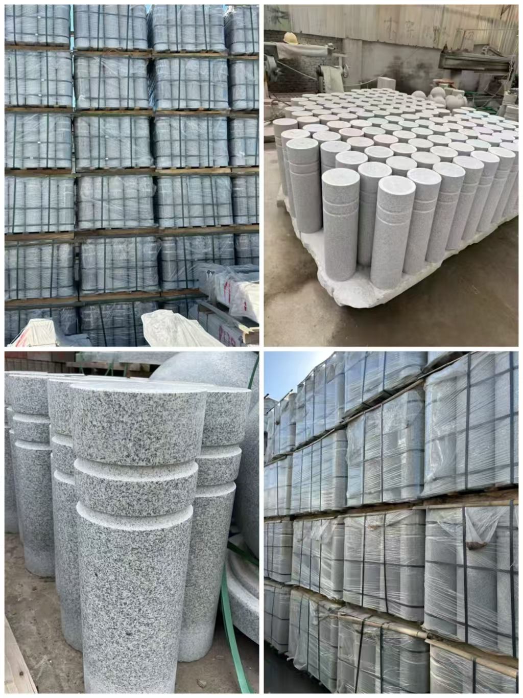 新乡 芝麻白花岗岩挡车柱、隔离柱多少钱